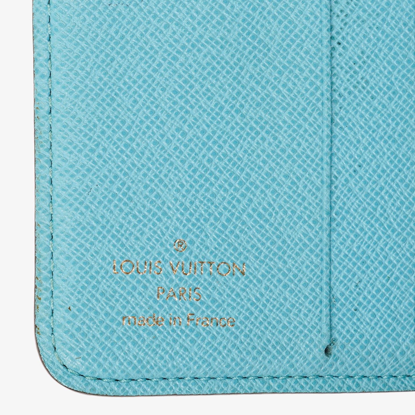 Louis Vuitton Blue Monogram Groom Limited Edition Compact Zippy Wallet