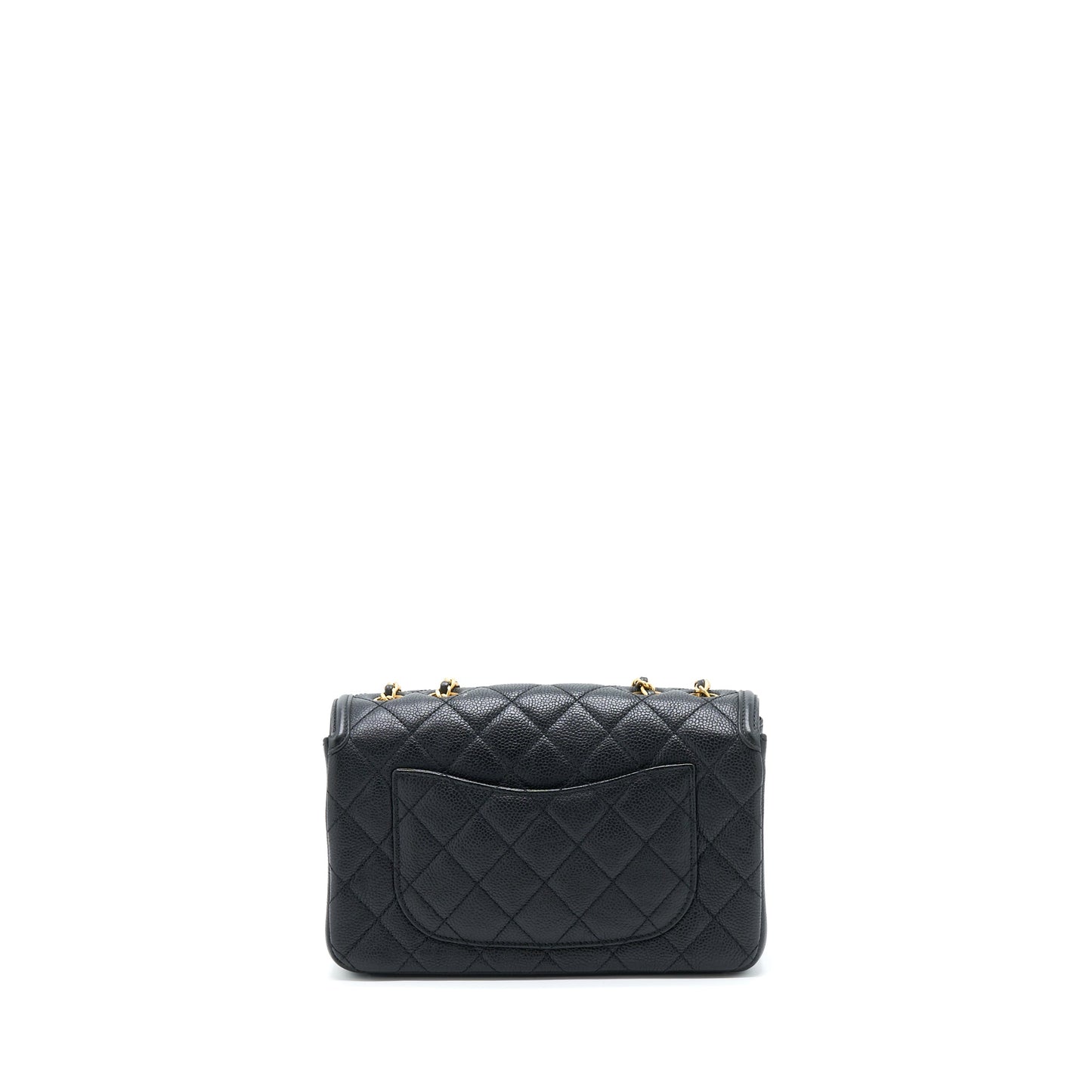 Chanel Filigree Flap Bag Caviar Black