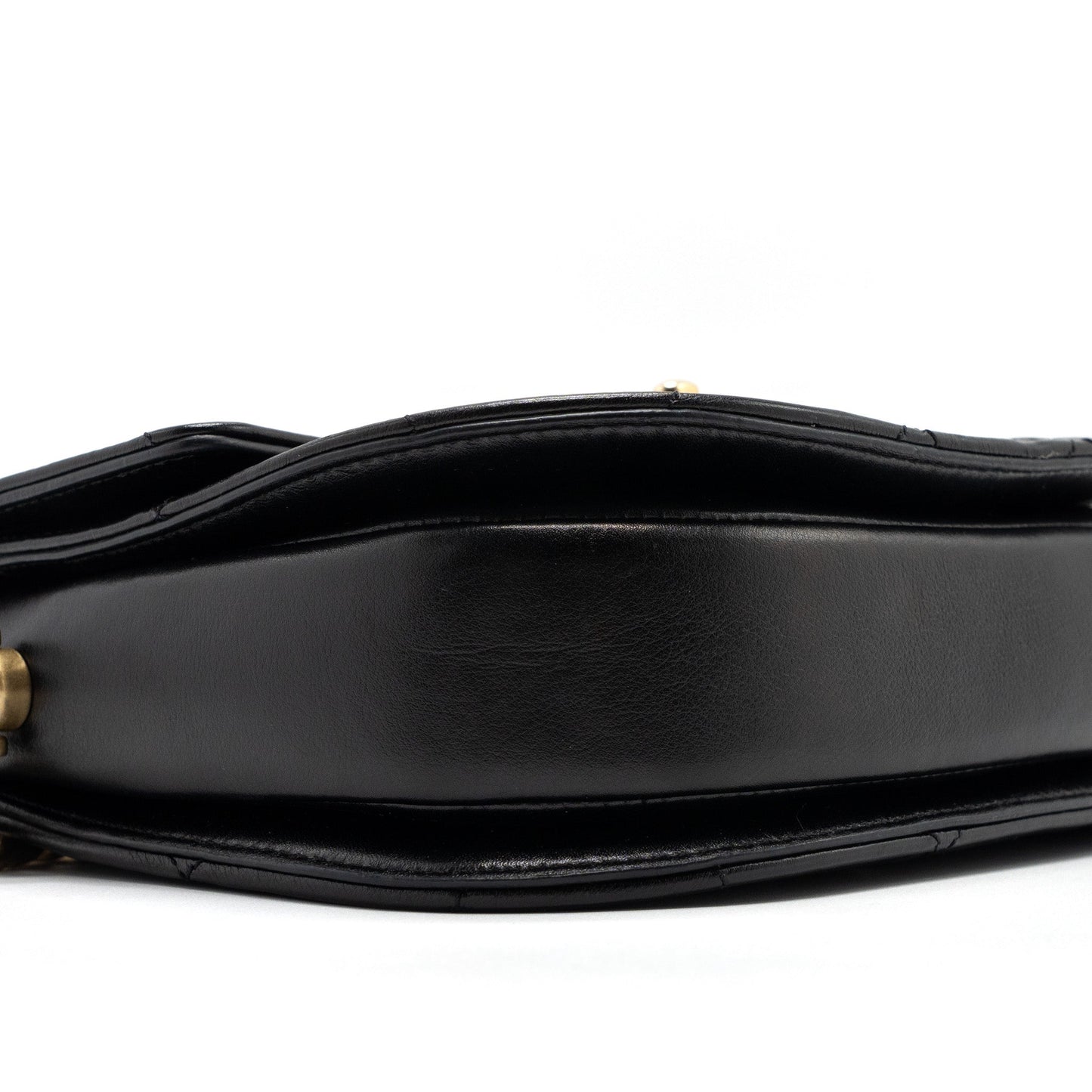 Chanel Messenger Bag Calfskin Black