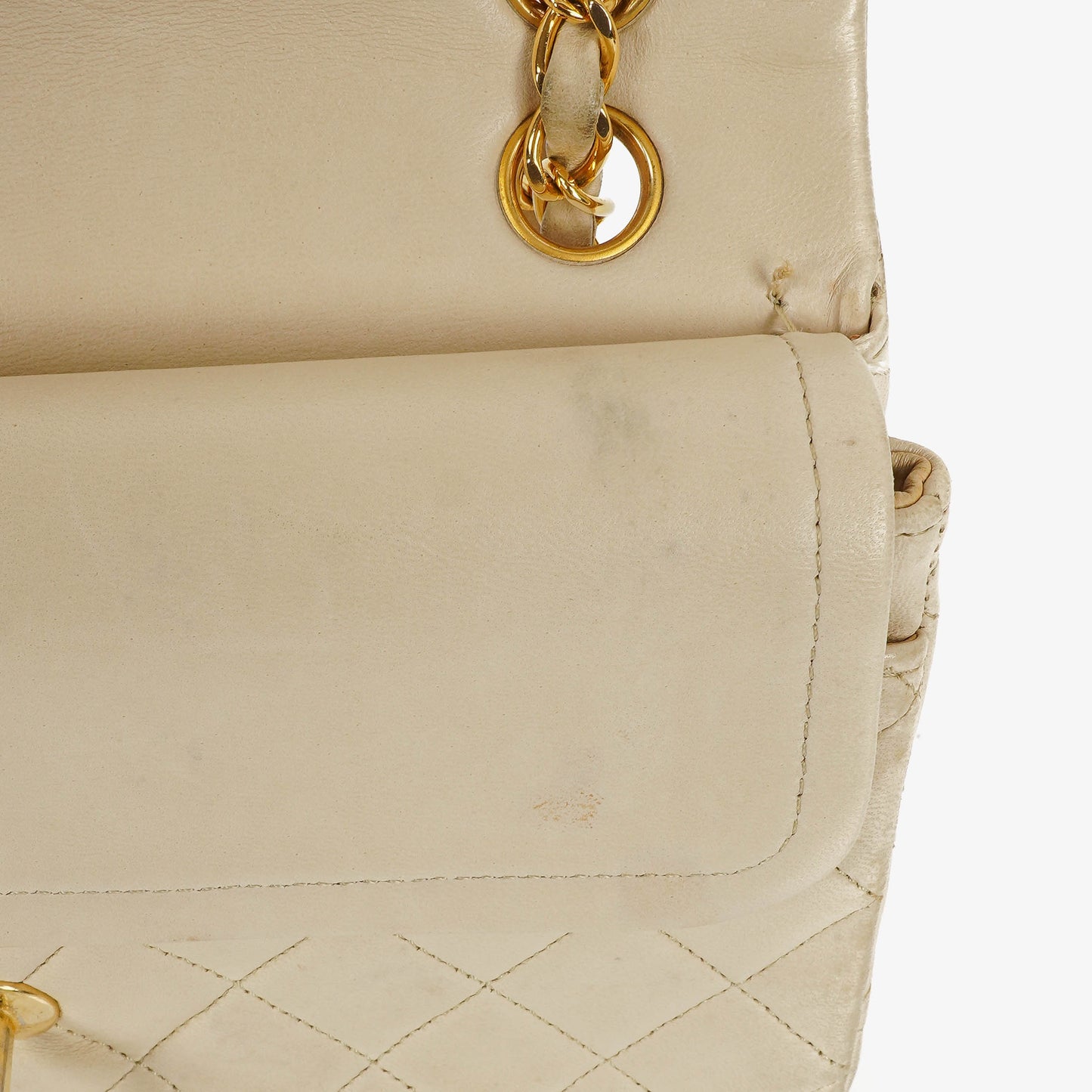 Chanel Small Classic  Double Flap Bag Quilted Lambskin 24K Gold-Plated Hardware