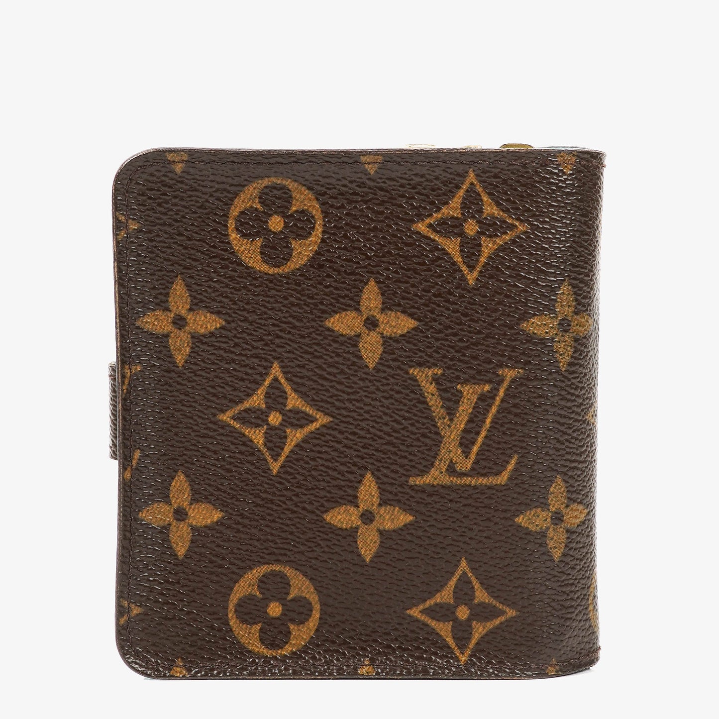 Louis Vuitton Blue Monogram Groom Limited Edition Compact Zippy Wallet