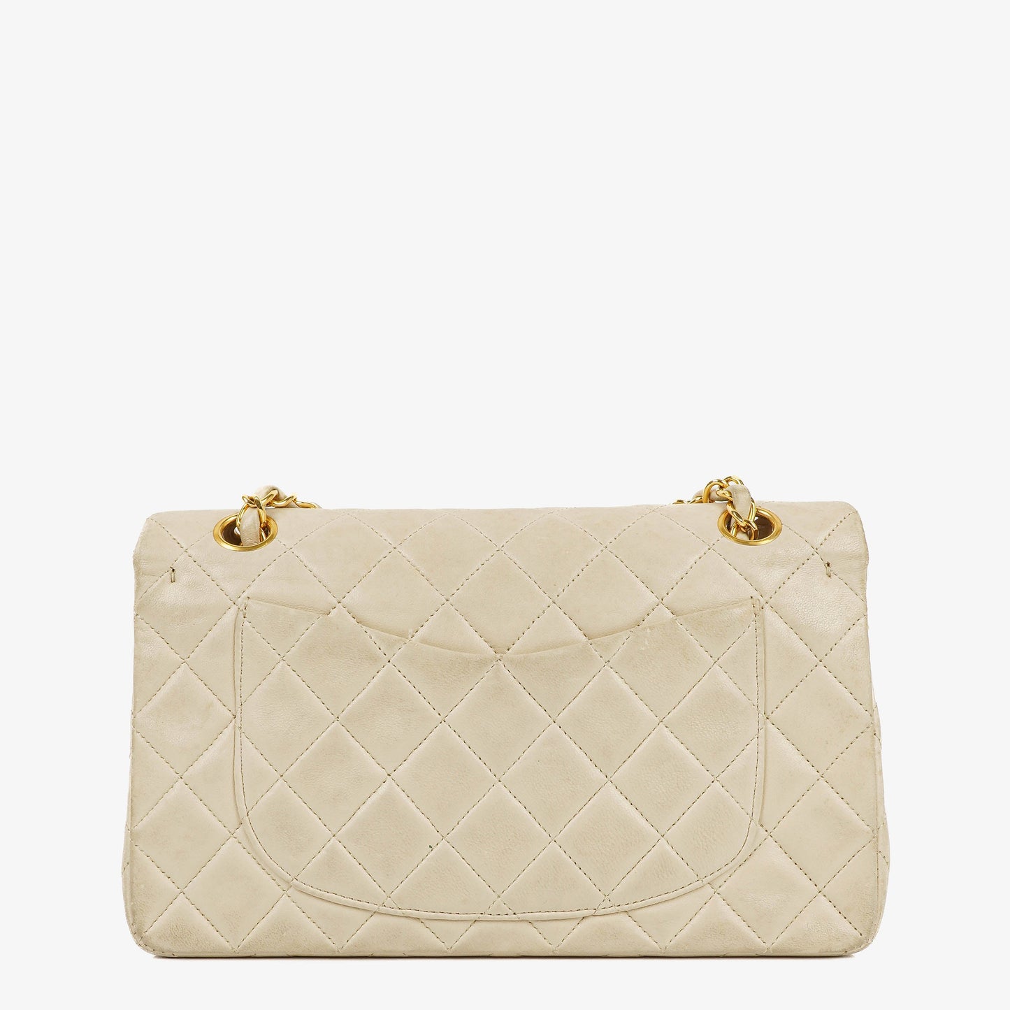 Chanel Small Classic  Double Flap Bag Quilted Lambskin 24K Gold-Plated Hardware