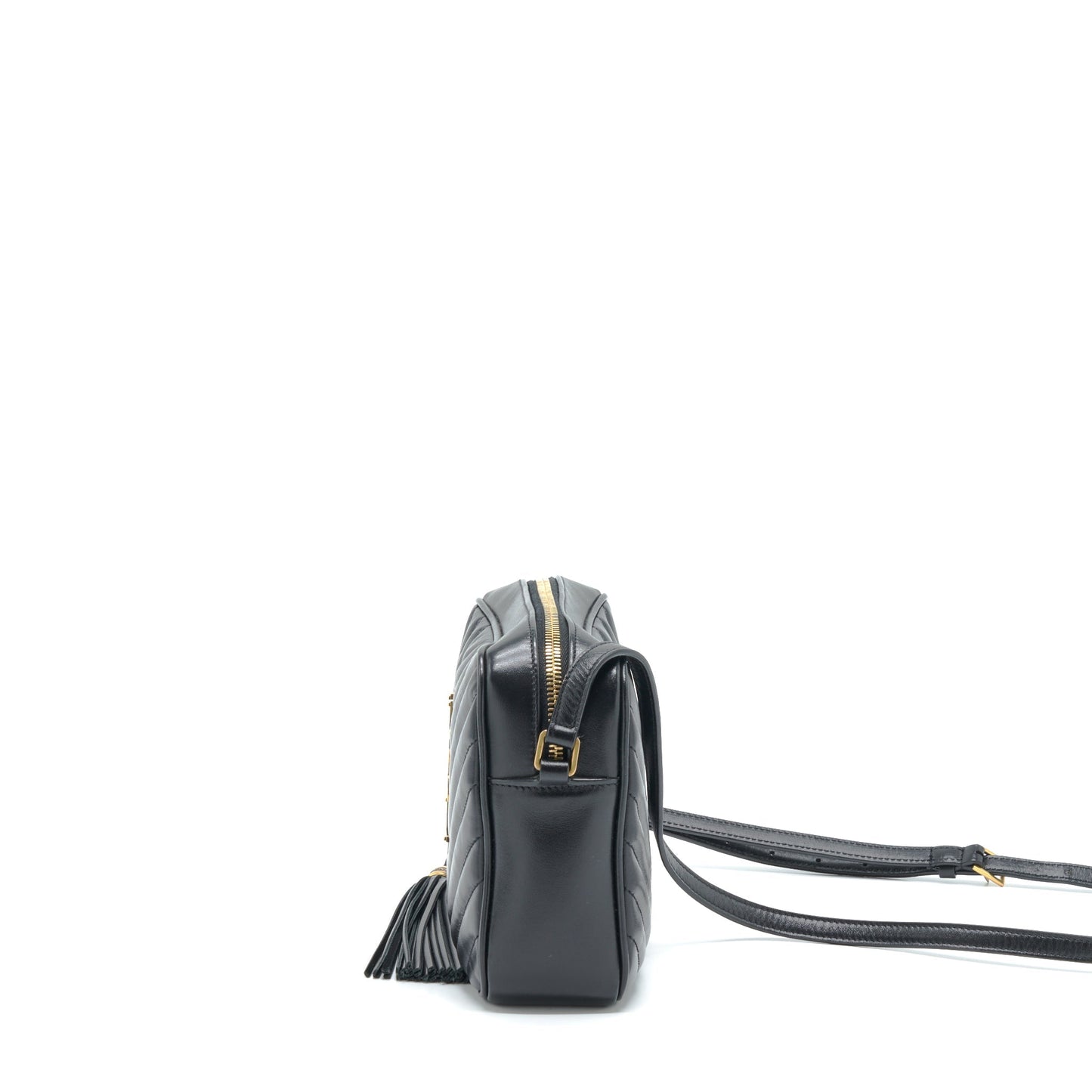 Saint Laurent/ Lou Camera Purse Calfskin Black