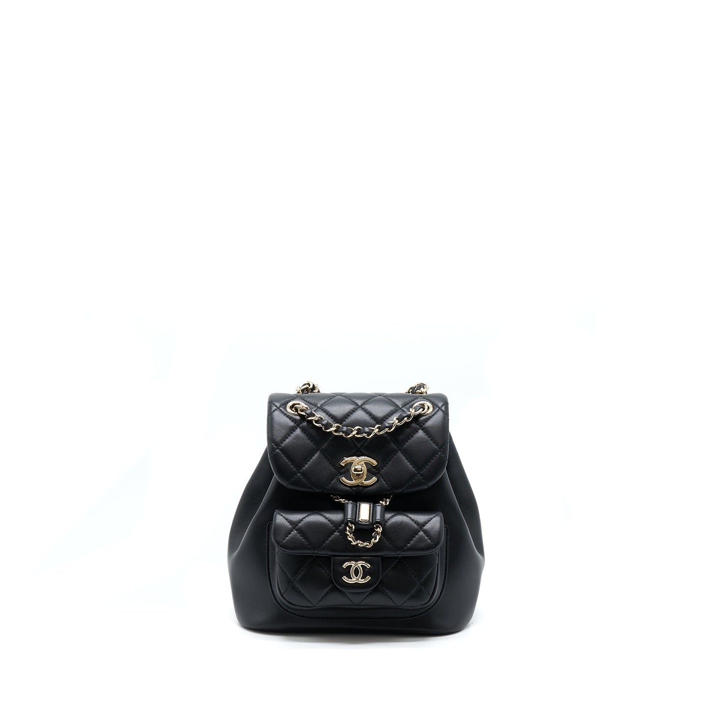 Chanel Duma Mini Backpack Black L