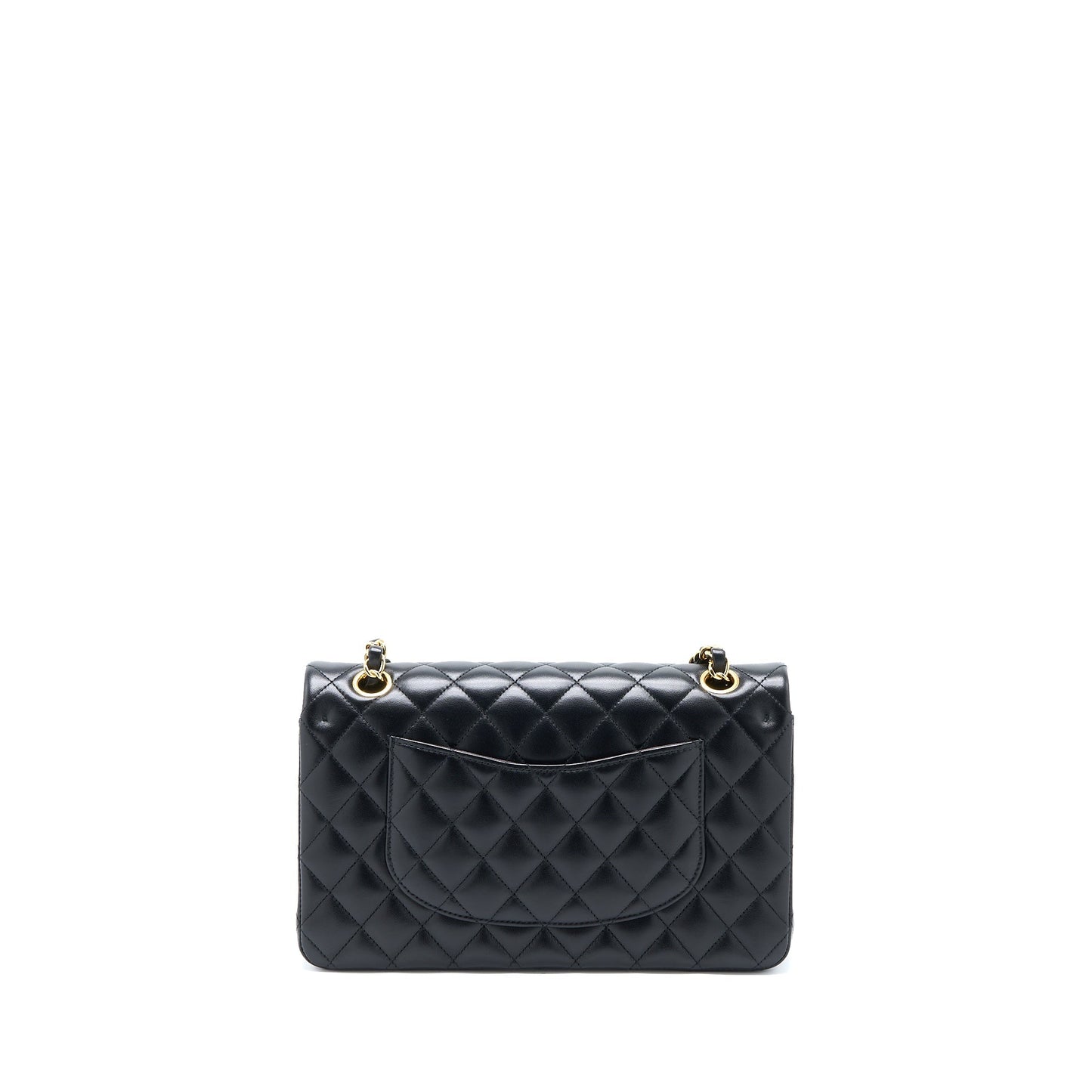 Chanel Medium Classic Double Flap Bag Lambskin Black