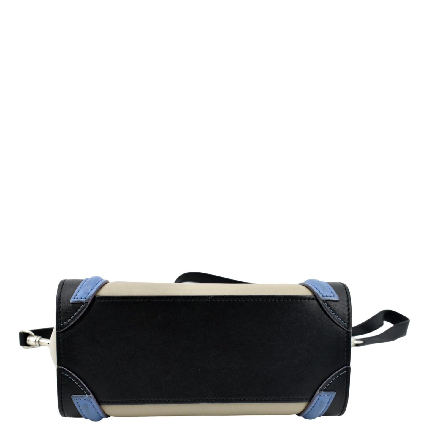 CELINE Nano Luggage Calfskin Leather Shoulder Bag Tricolor