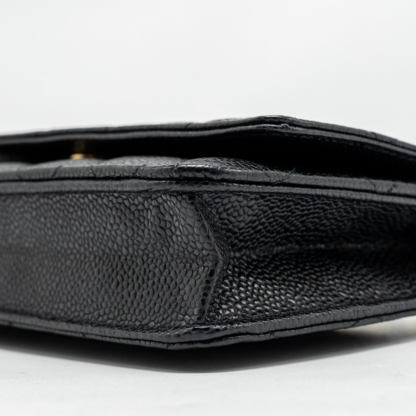 Chanel Classic Wallet on Chain Caviar Black