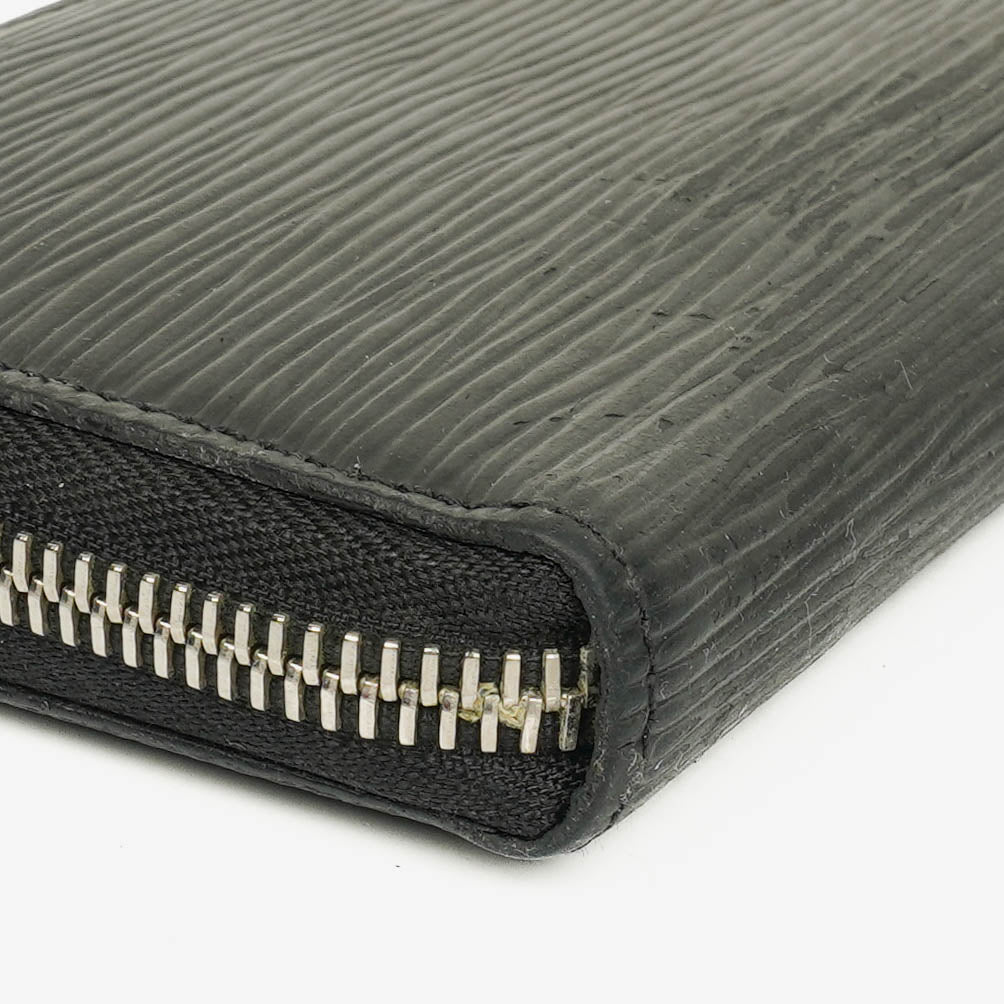 Louis Vuitton Black EPI Leather Clemence Wallet