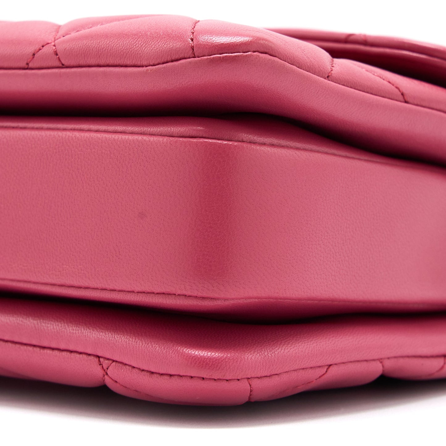 Chanel Top handle Trendy CC Flap Bag Lambskin Pink L