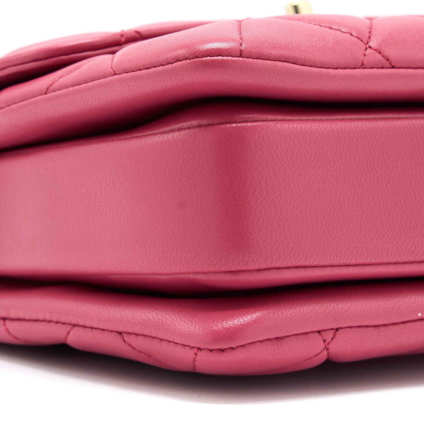 Chanel Top handle Trendy CC Flap Bag Lambskin Pink L