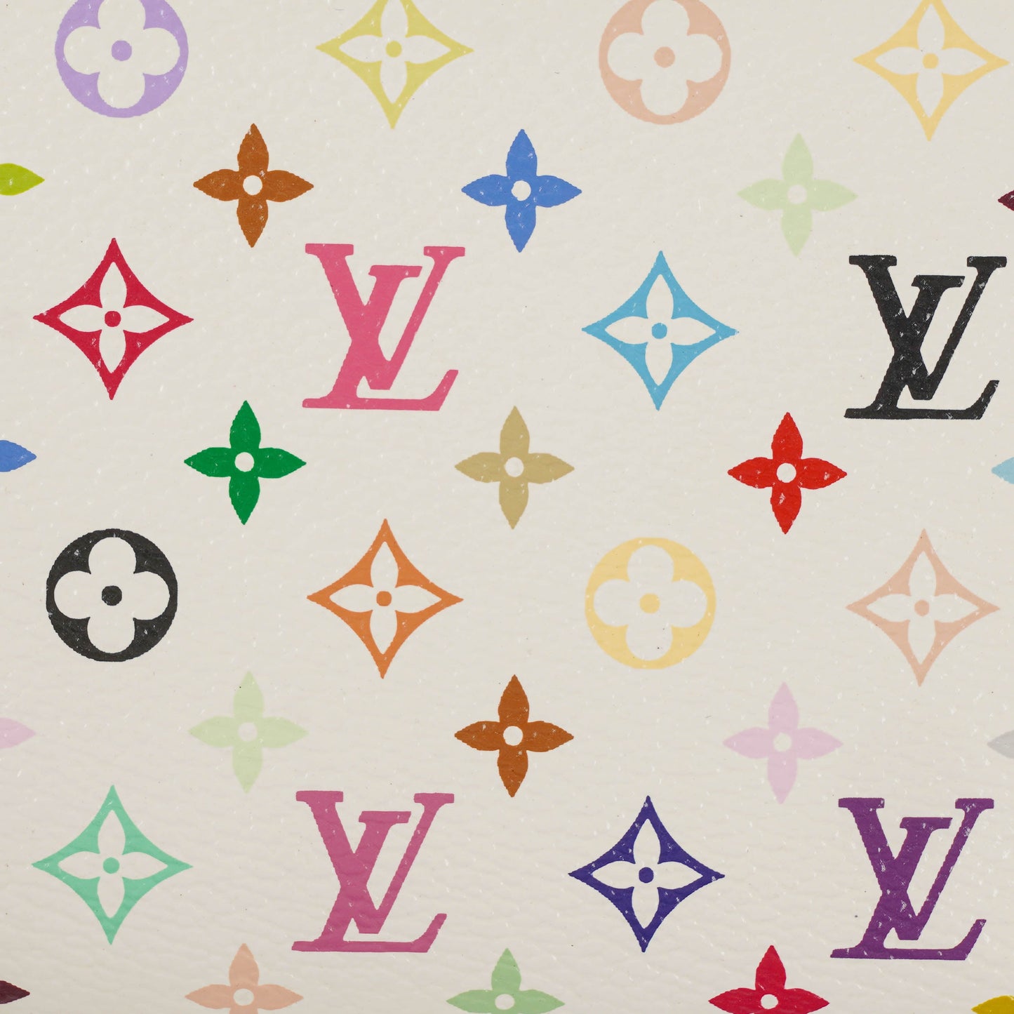Louis Vuitton Takashi Murakami Zippy Multicoclor Coin Purse