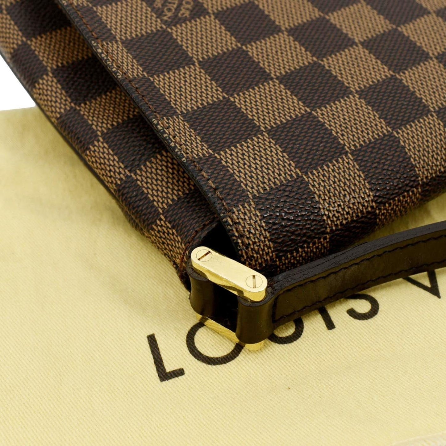LOUIS VUITTON M tte Tango Monogram Canvas Short Strap Shoulder Bag Brown