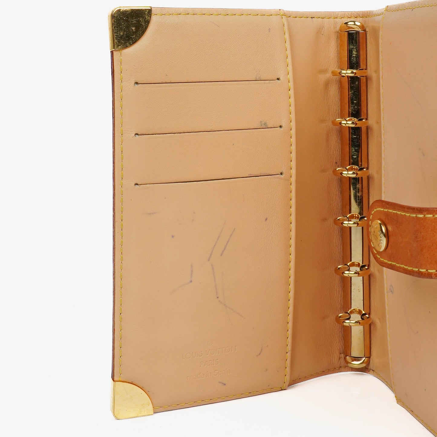 Louis Vuitton x Takashi Murakami White Monogram Multicolore Small Agenda/Notebook Cover