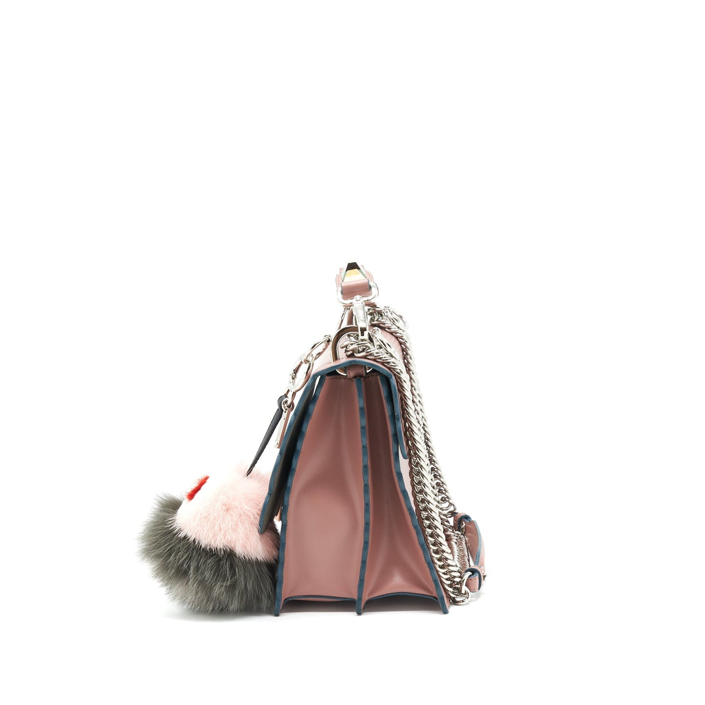 Fendi Kan I With Extra Purse Charm Pink