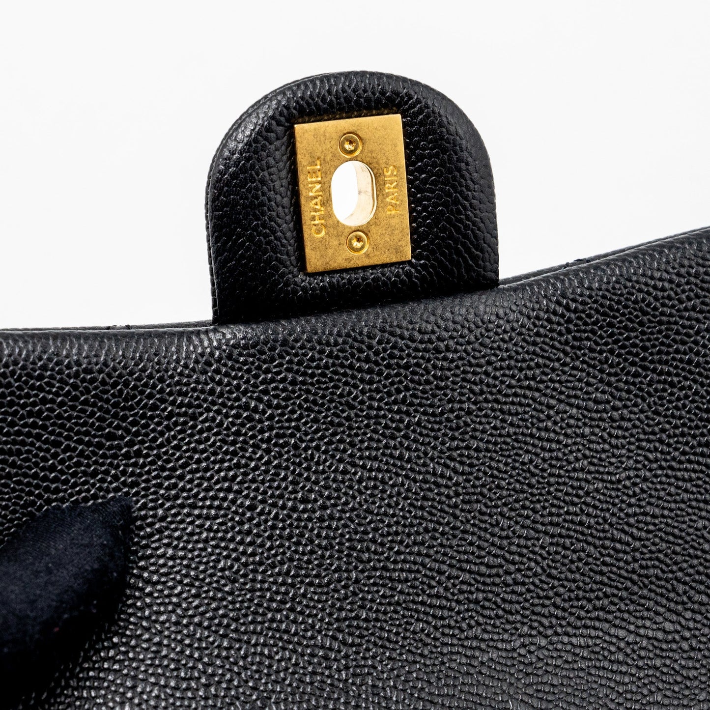 Chanel 23p Mini Coco Love Flap Bag Caviar Black (Microchip)