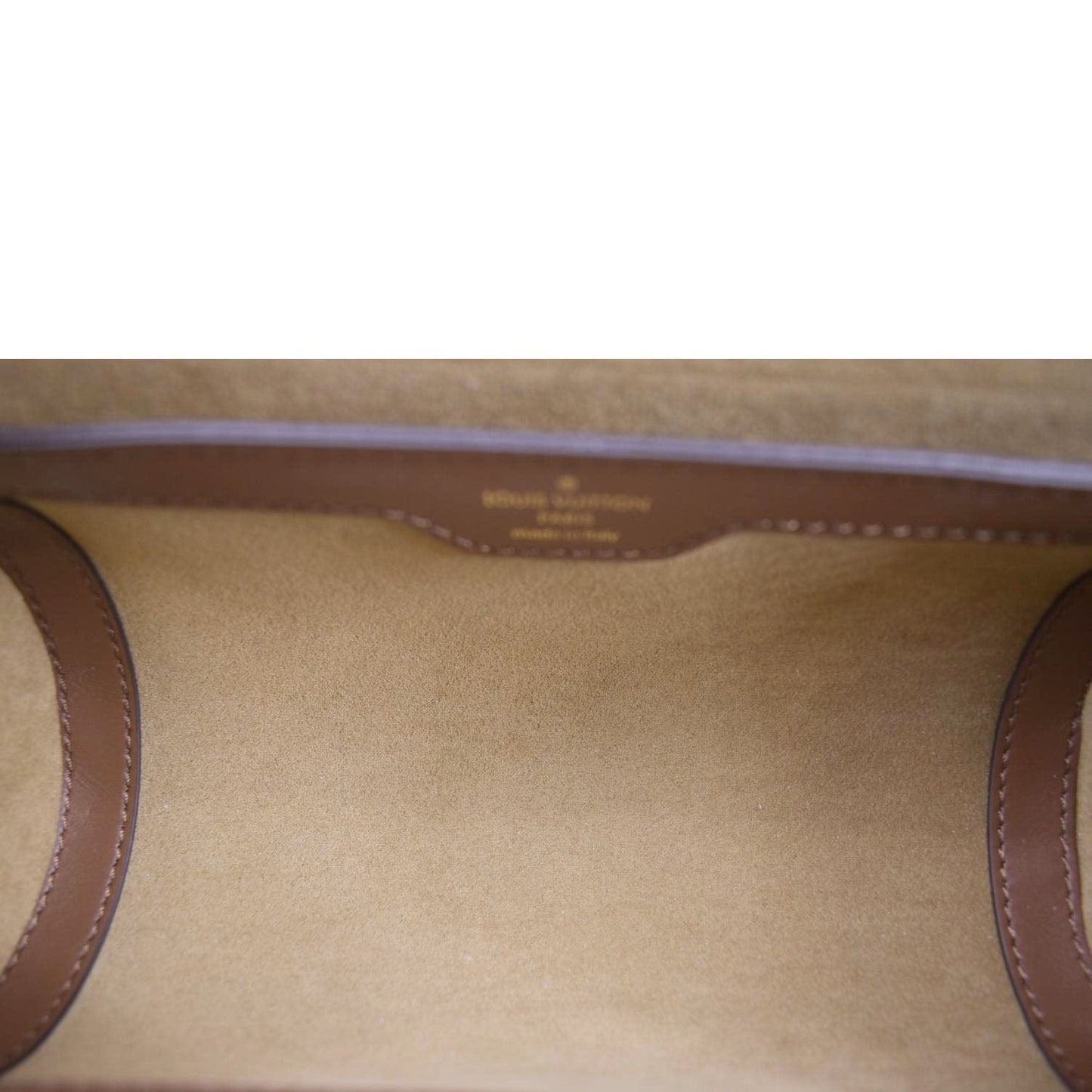 LOUIS VUITTON Papillon Trunk Monogram Canvas Satchel Bag Brown