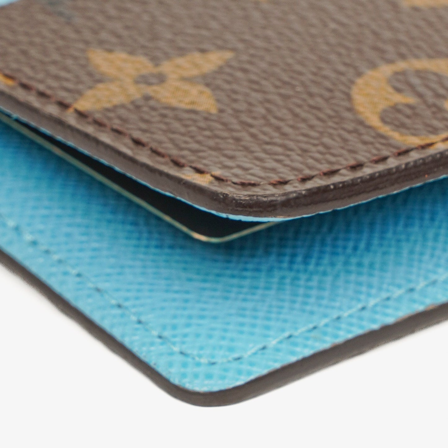 Louis Vuitton Limited Edition Blue/White Monogram Canvas Groom Ring Agenda