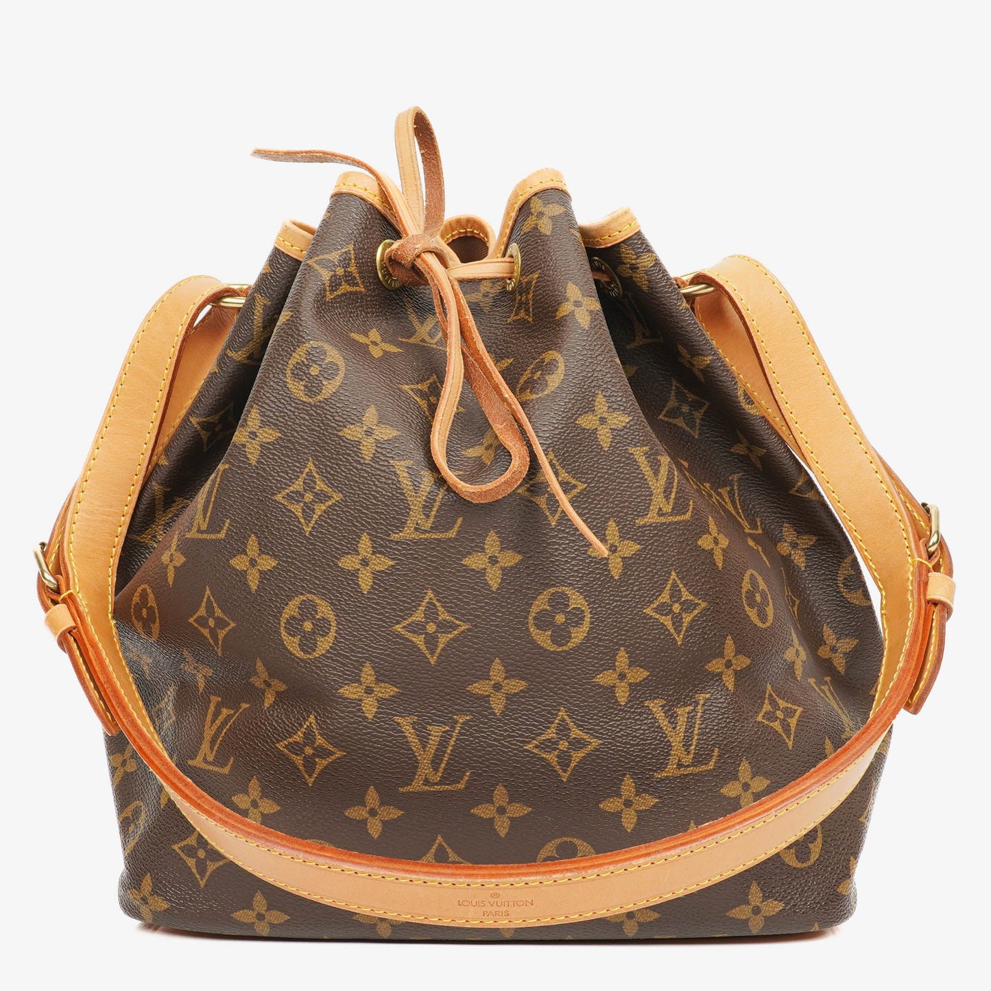 Louis Vuitton Petit Noe Monogram Canvas Shoulder Bag
