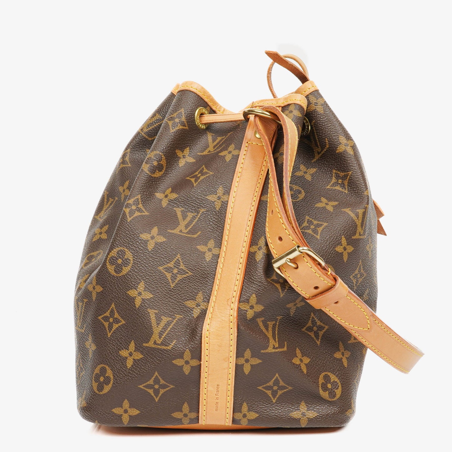 Louis Vuitton Petit Noe Monogram Canvas Shoulder Bag