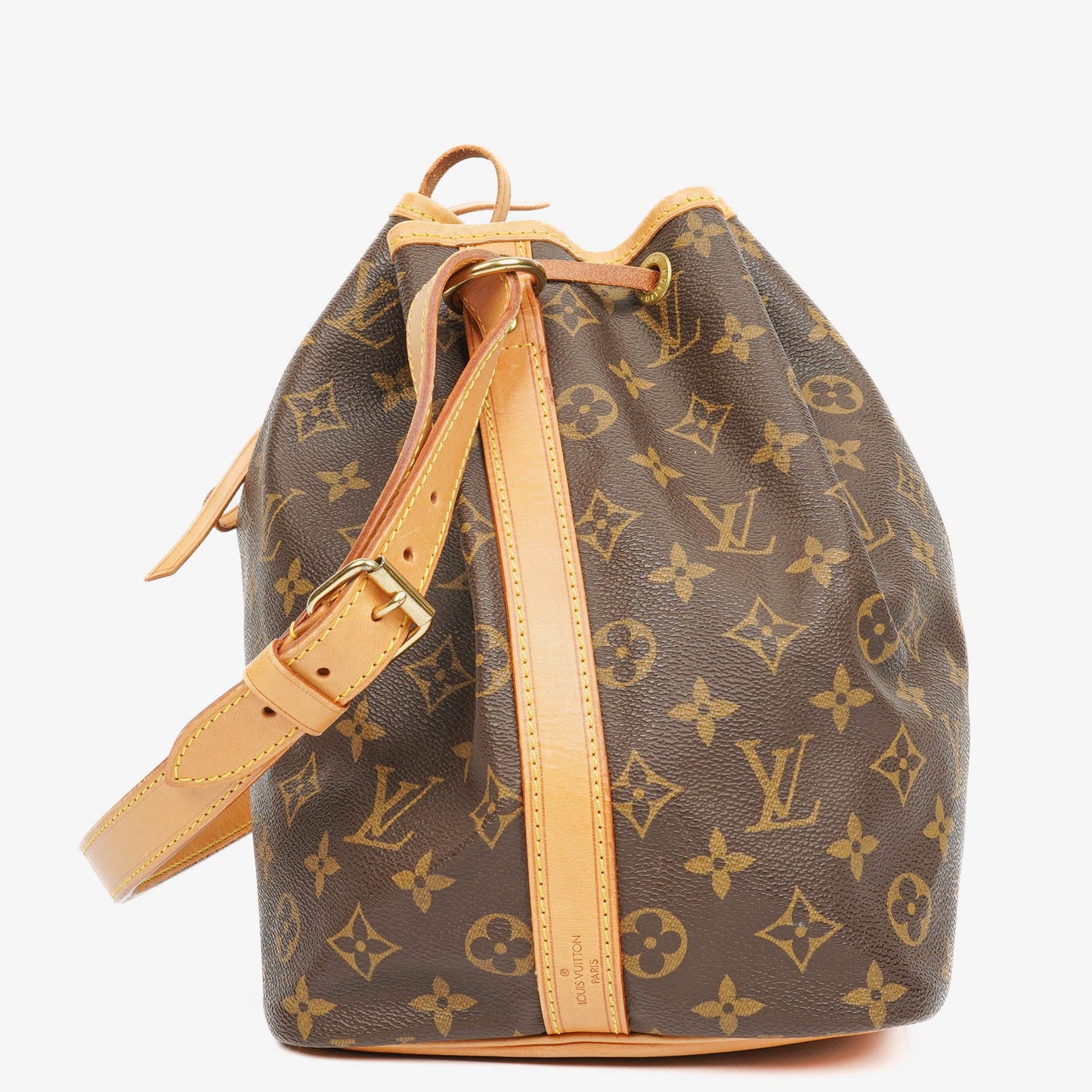 Louis Vuitton Petit Noe Monogram Canvas Shoulder Bag