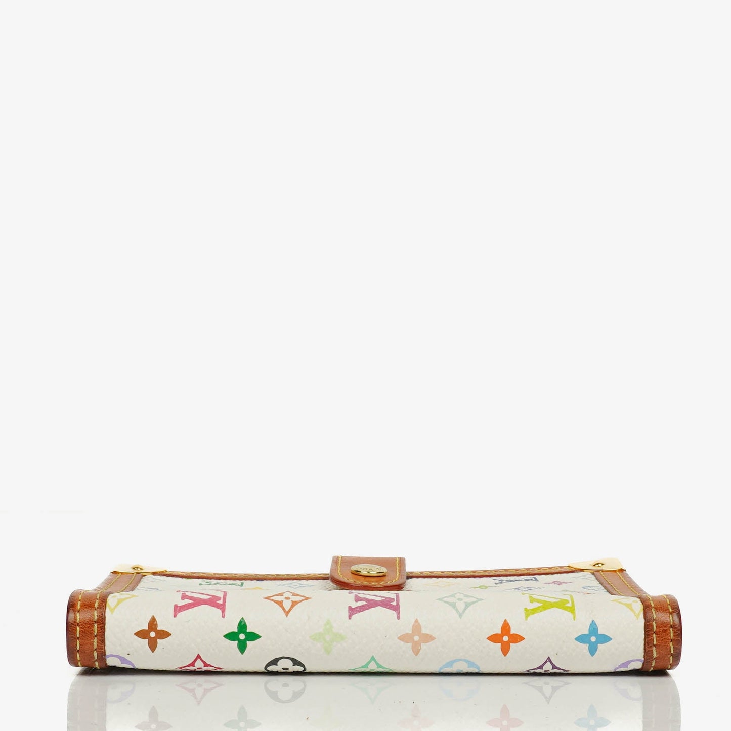 Louis Vuitton x Takashi Murakami White Monogram Multicolore Small Agenda/Notebook Cover