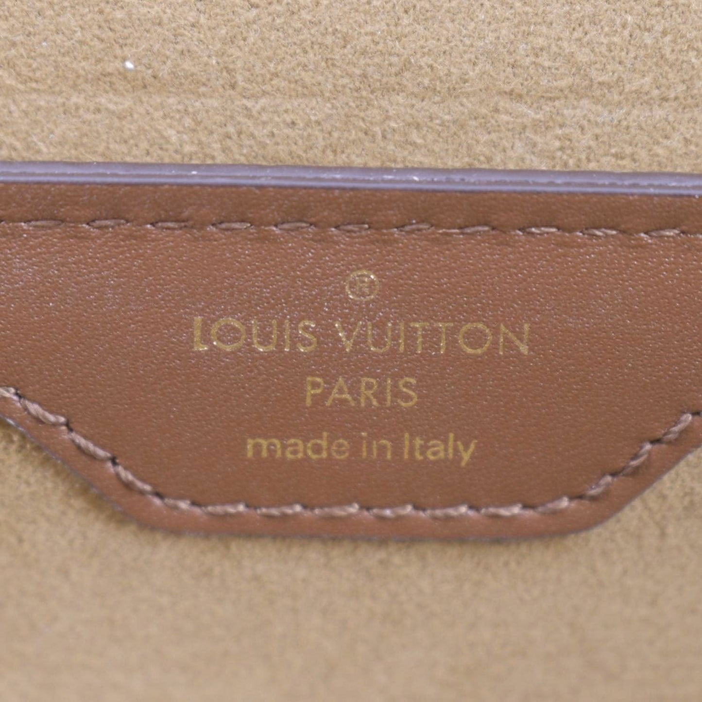 LOUIS VUITTON Papillon Trunk Monogram Canvas Satchel Bag Brown