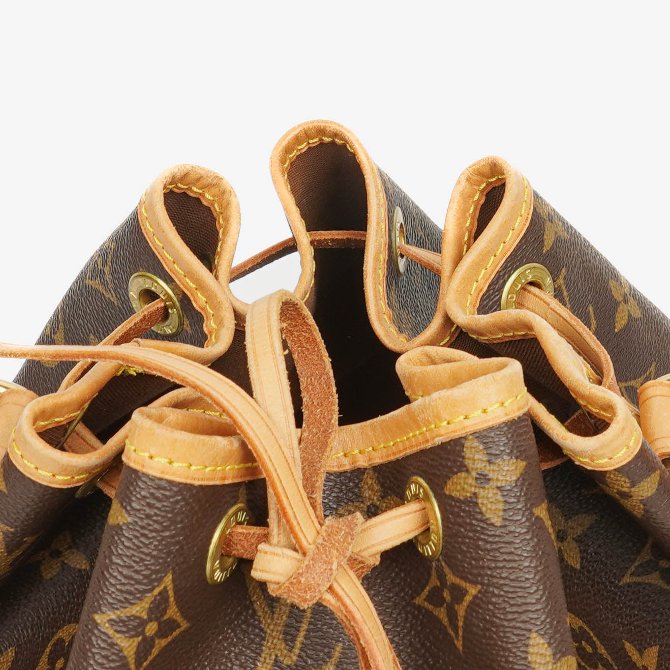 Louis Vuitton Petit Noe Monogram Canvas Shoulder Bag