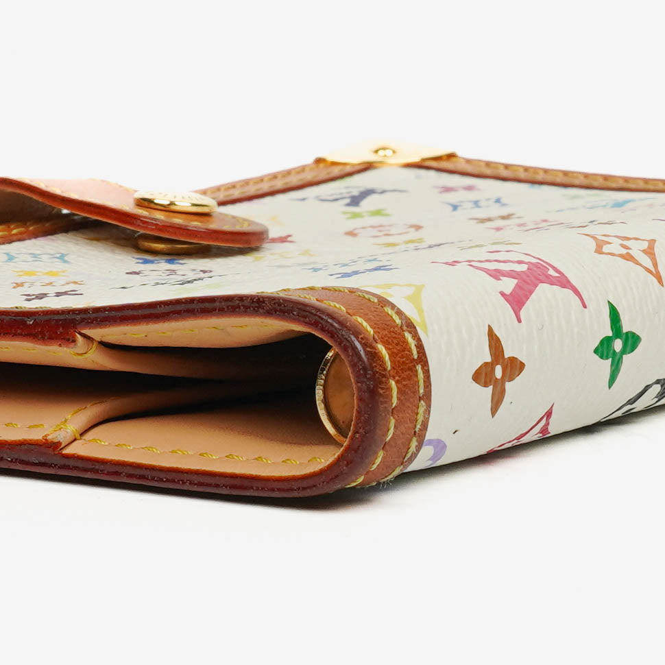 Louis Vuitton x Takashi Murakami White Monogram Multicolore Small Agenda/Notebook Cover
