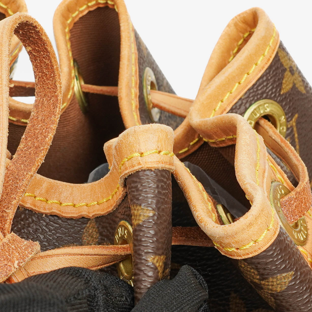 Louis Vuitton Petit Noe Monogram Canvas Shoulder Bag