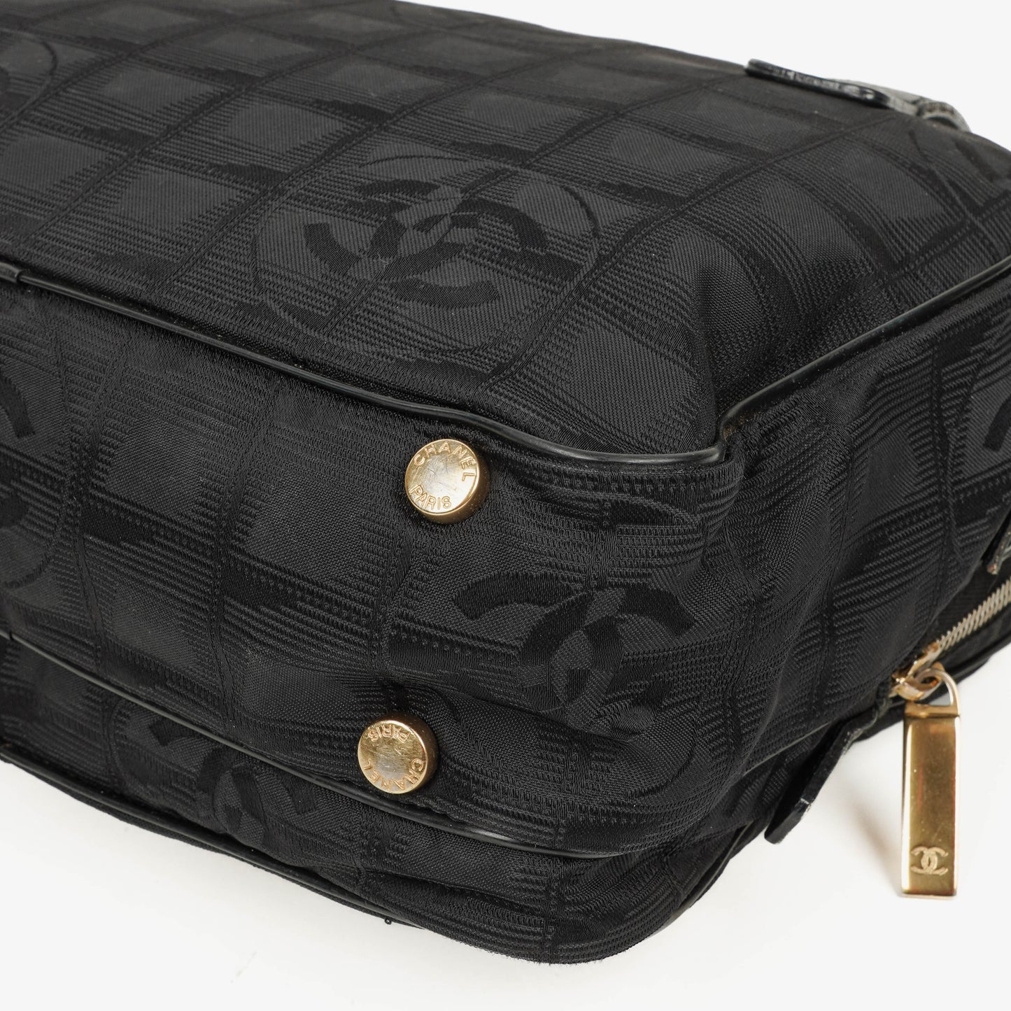Chanel New Travel Line Black Handbag