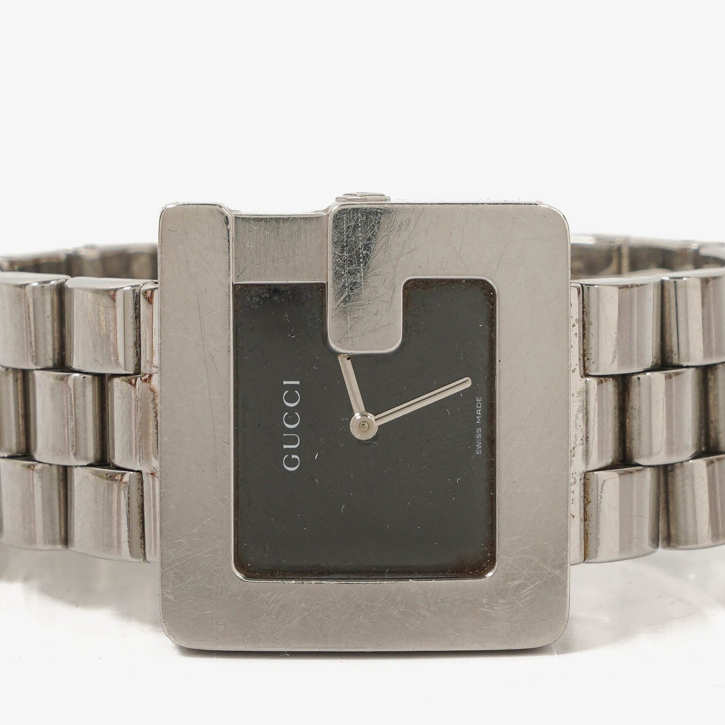 Gucci 3600M G Logo Stainless Steel Watch