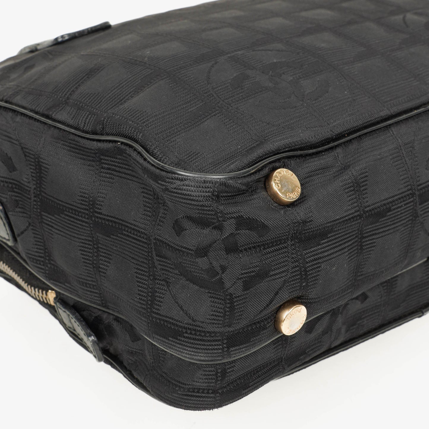 Chanel New Travel Line Black Handbag