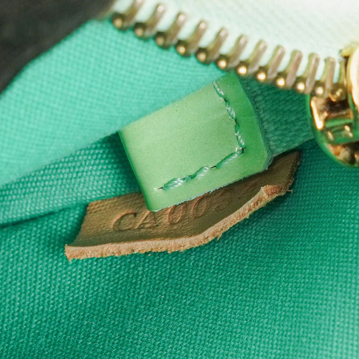 Louis Vuitton Mallory Square Monogram Peppermint Vernis Shouder Bag