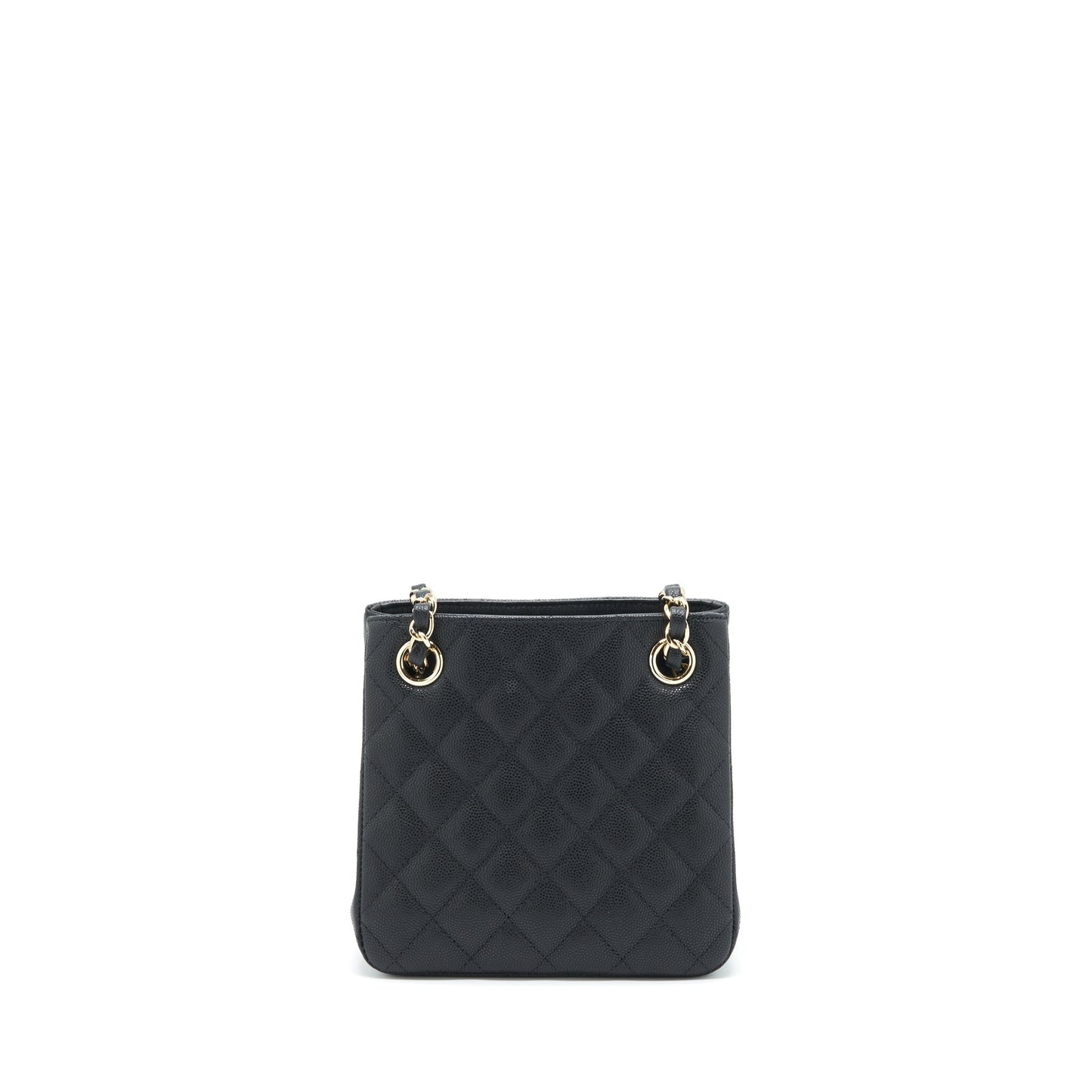Chanel 22S Bucket Bag Caviar Black L
