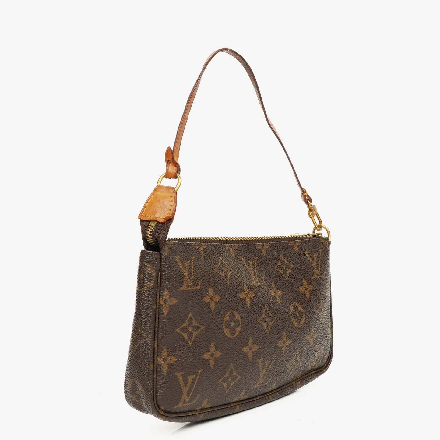 Louis Vuitton Pochette Accessoires Monogram Canvas Clutch Handbag