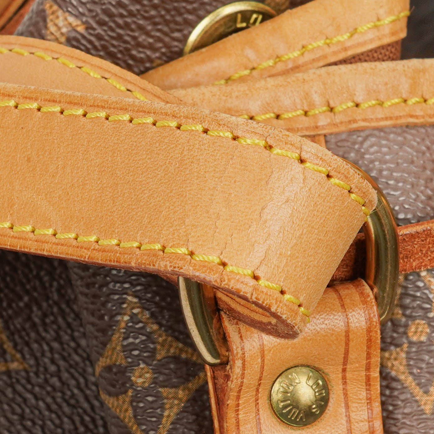 Louis Vuitton Petit Noe Monogram Canvas Shoulder Bag