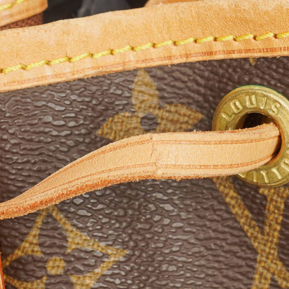 Louis Vuitton Petit Noe Monogram Canvas Shoulder Bag