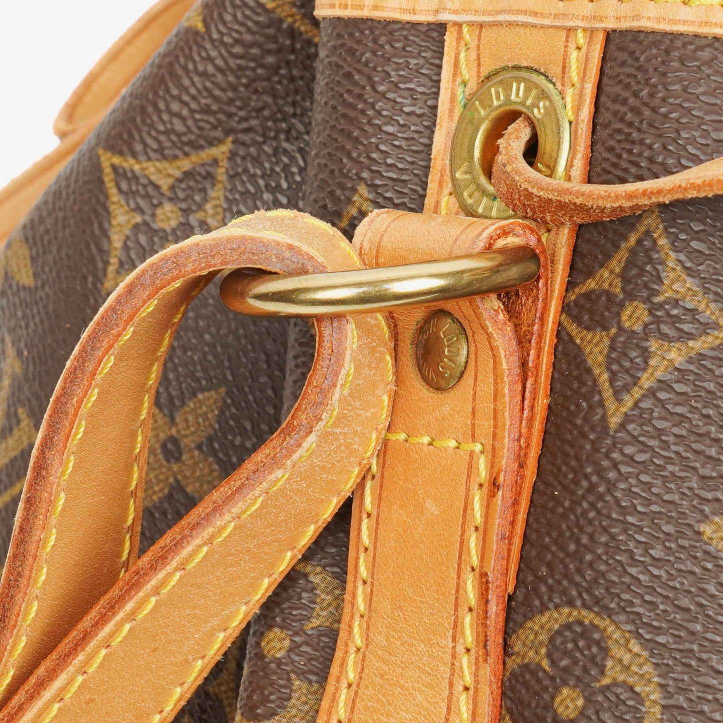 Louis Vuitton Petit Noe Monogram Canvas Shoulder Bag