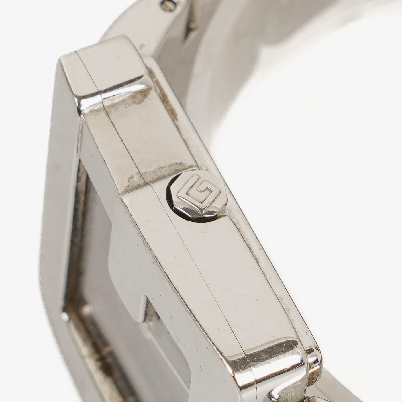 Gucci 3600M G Logo Stainless Steel Watch