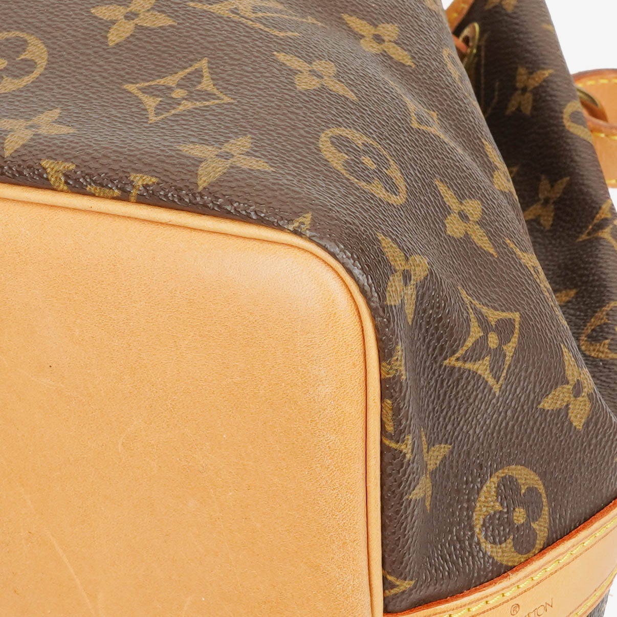Louis Vuitton Petit Noe Monogram Canvas Shoulder Bag