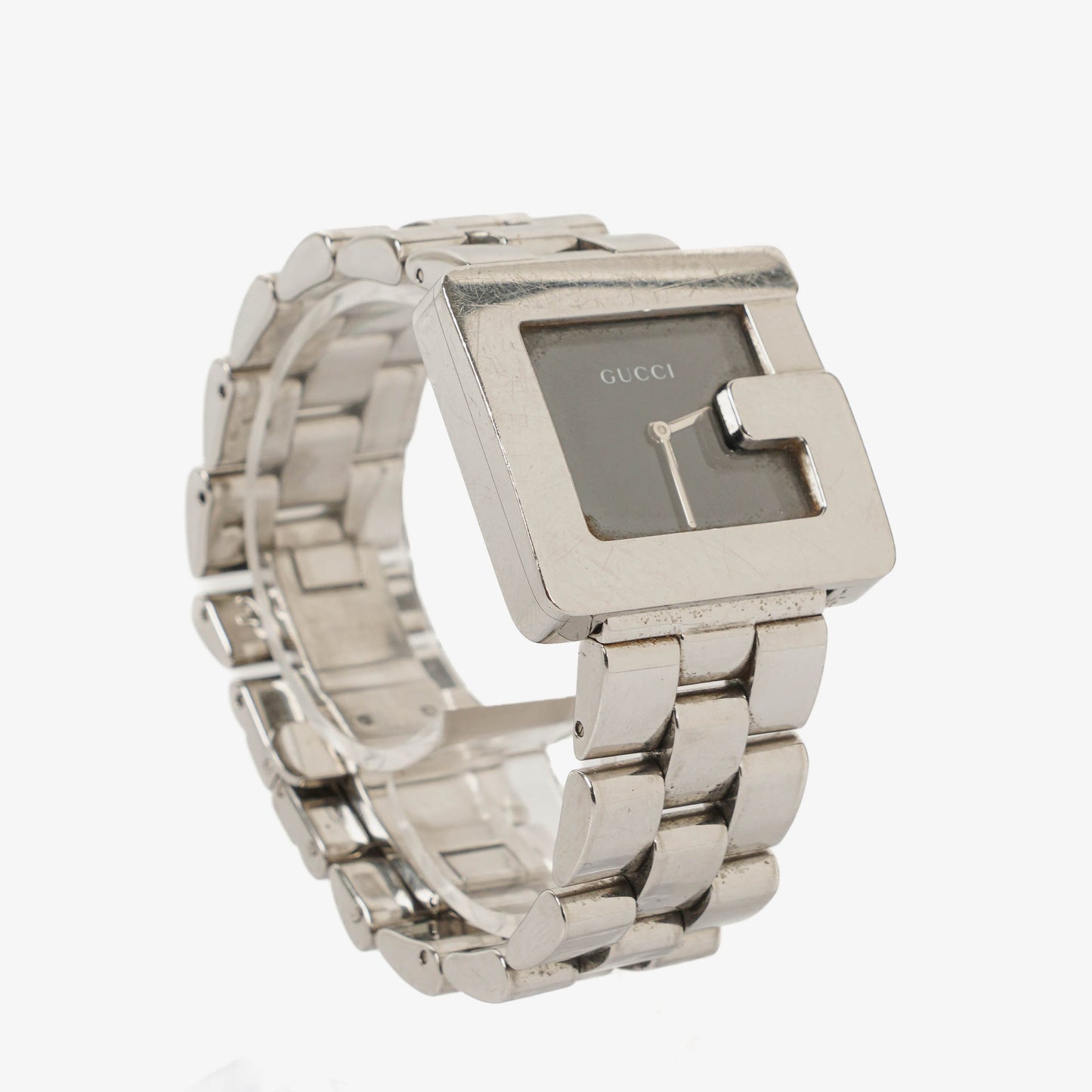 Gucci 3600M G Logo Stainless Steel Watch