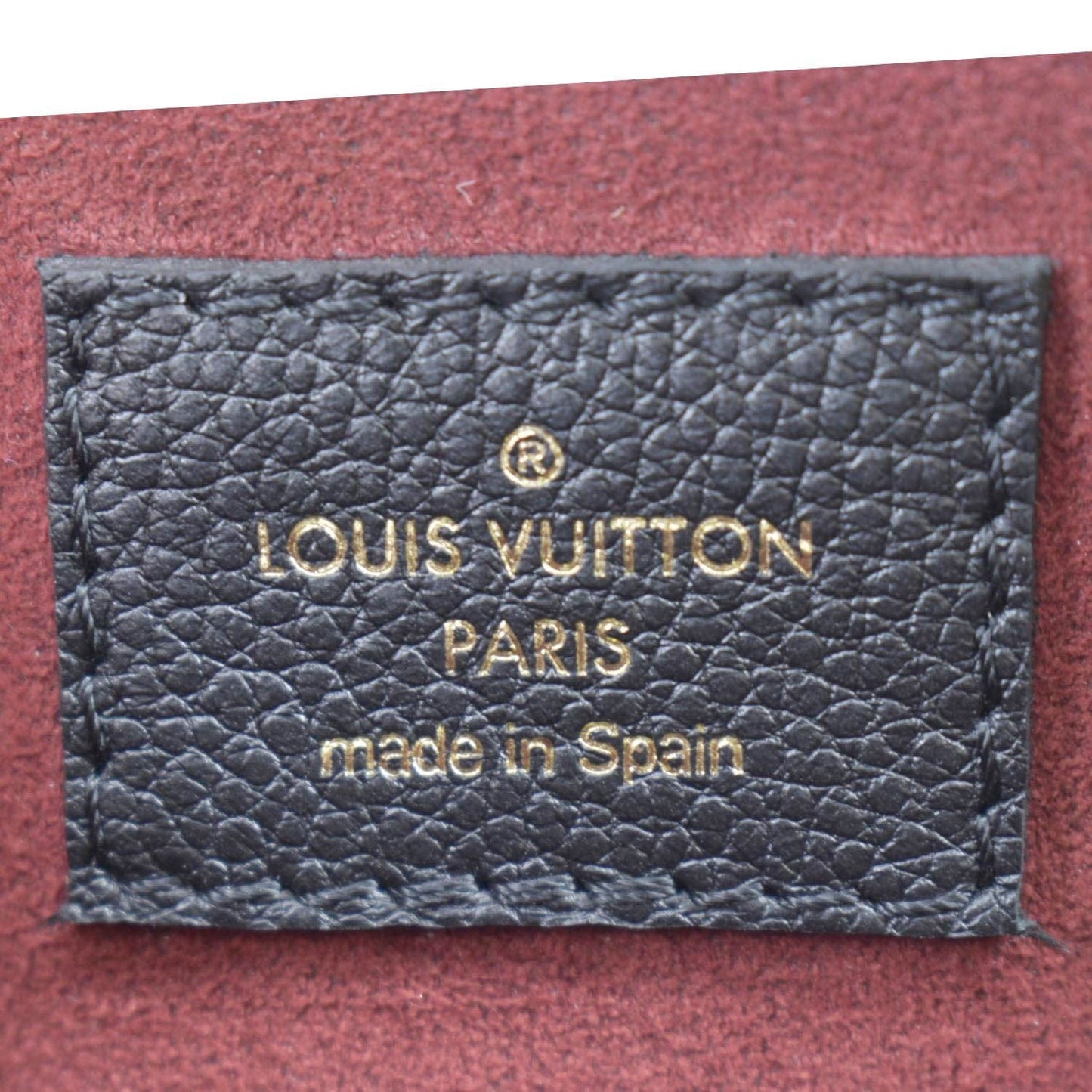 LOUIS VUITTON  25 Bandouliere Monogram Empreinte Leather Crossbody Bag Bicolor