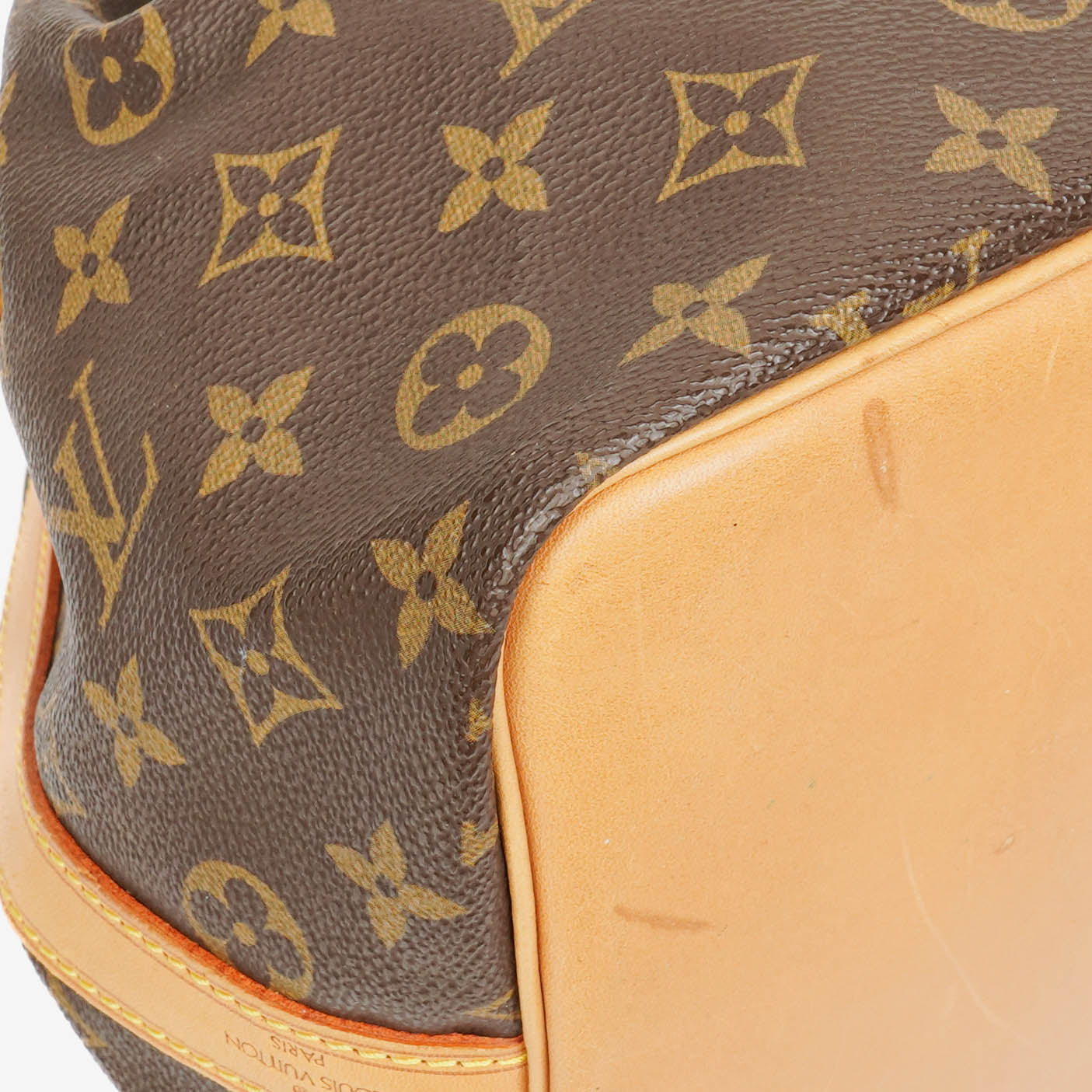 Louis Vuitton Petit Noe Monogram Canvas Shoulder Bag