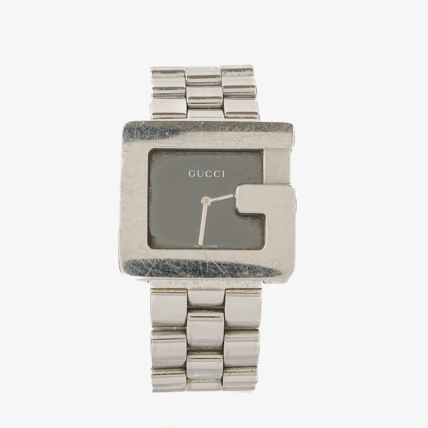 Gucci 3600M G Logo Stainless Steel Watch