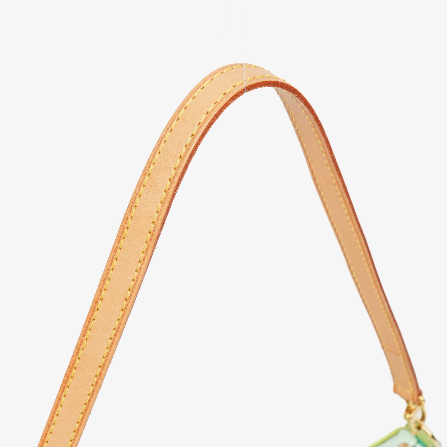 Louis Vuitton Mallory Square Monogram Peppermint Vernis Shouder Bag