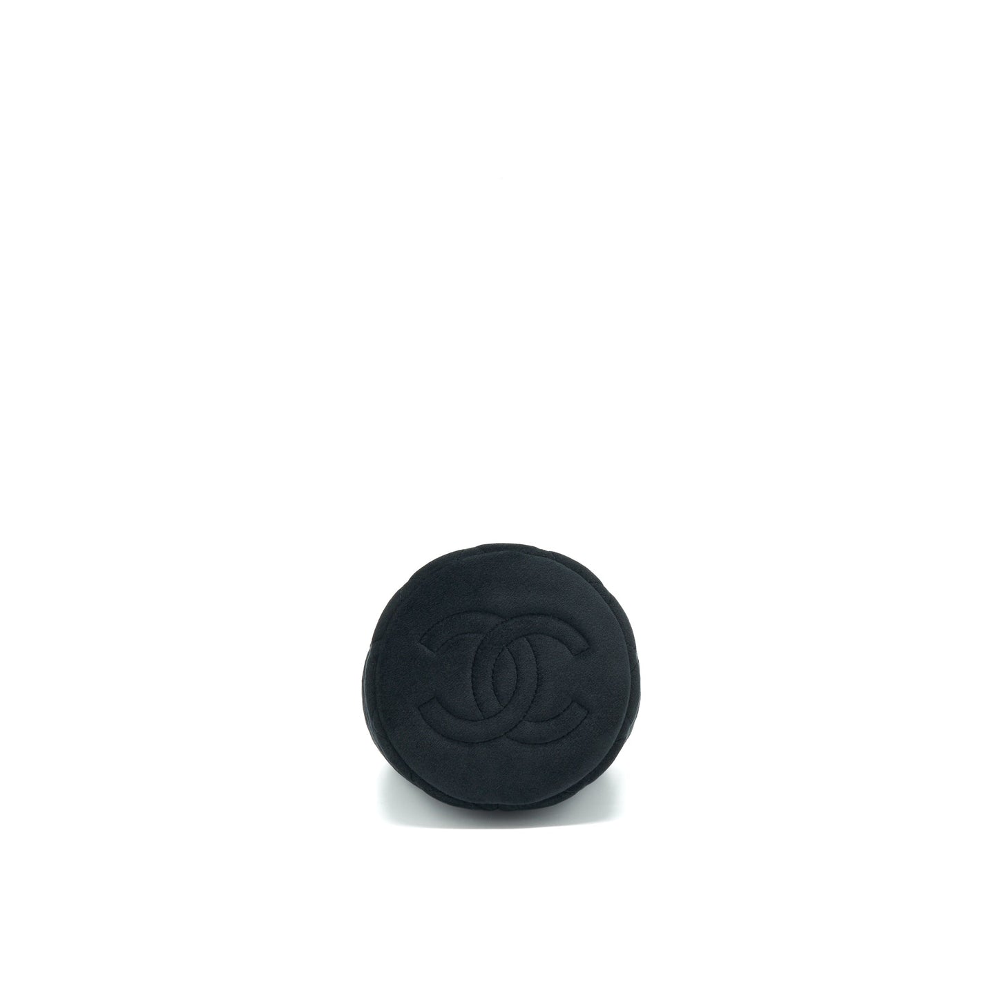 Chanel Pearl Crush On Chain Mini Bucket Velvet Black L