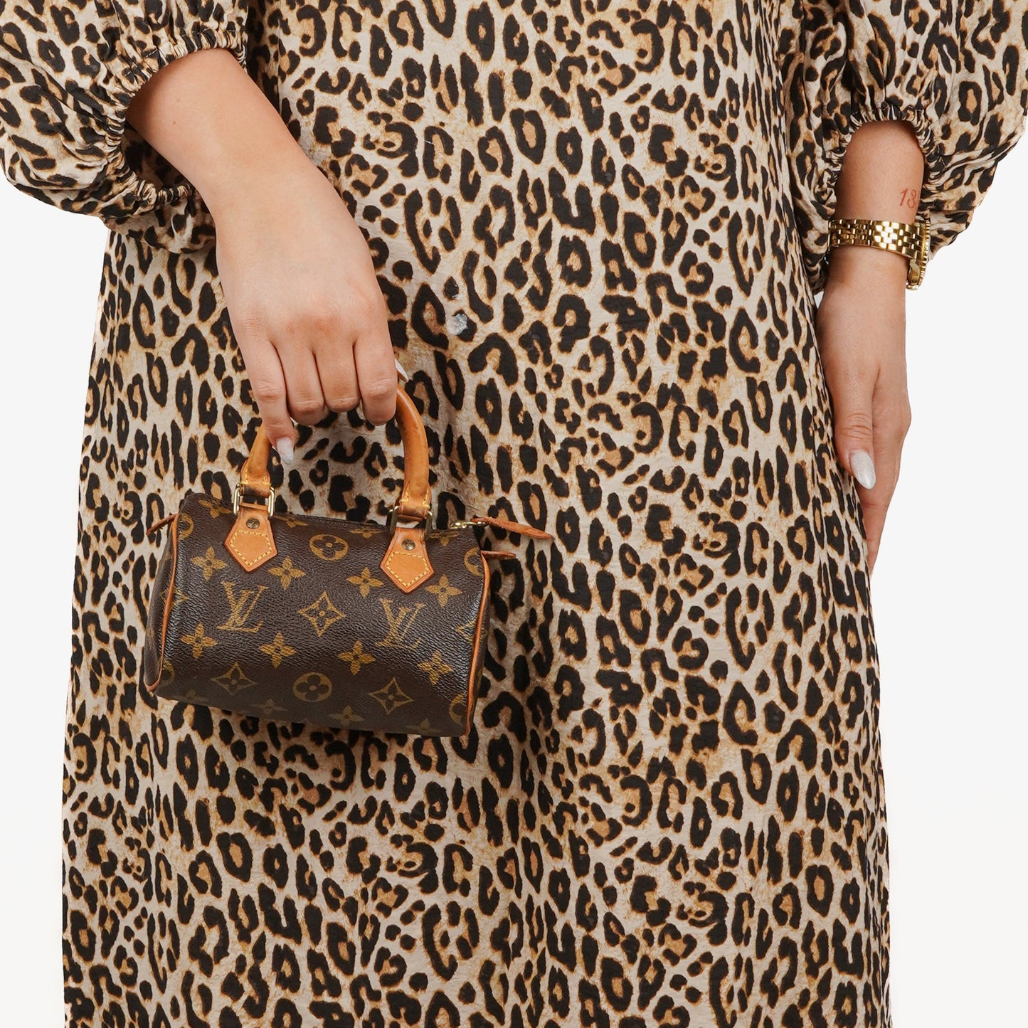 Louis Vuitton Nano  Monogram Canvas Mini Bag