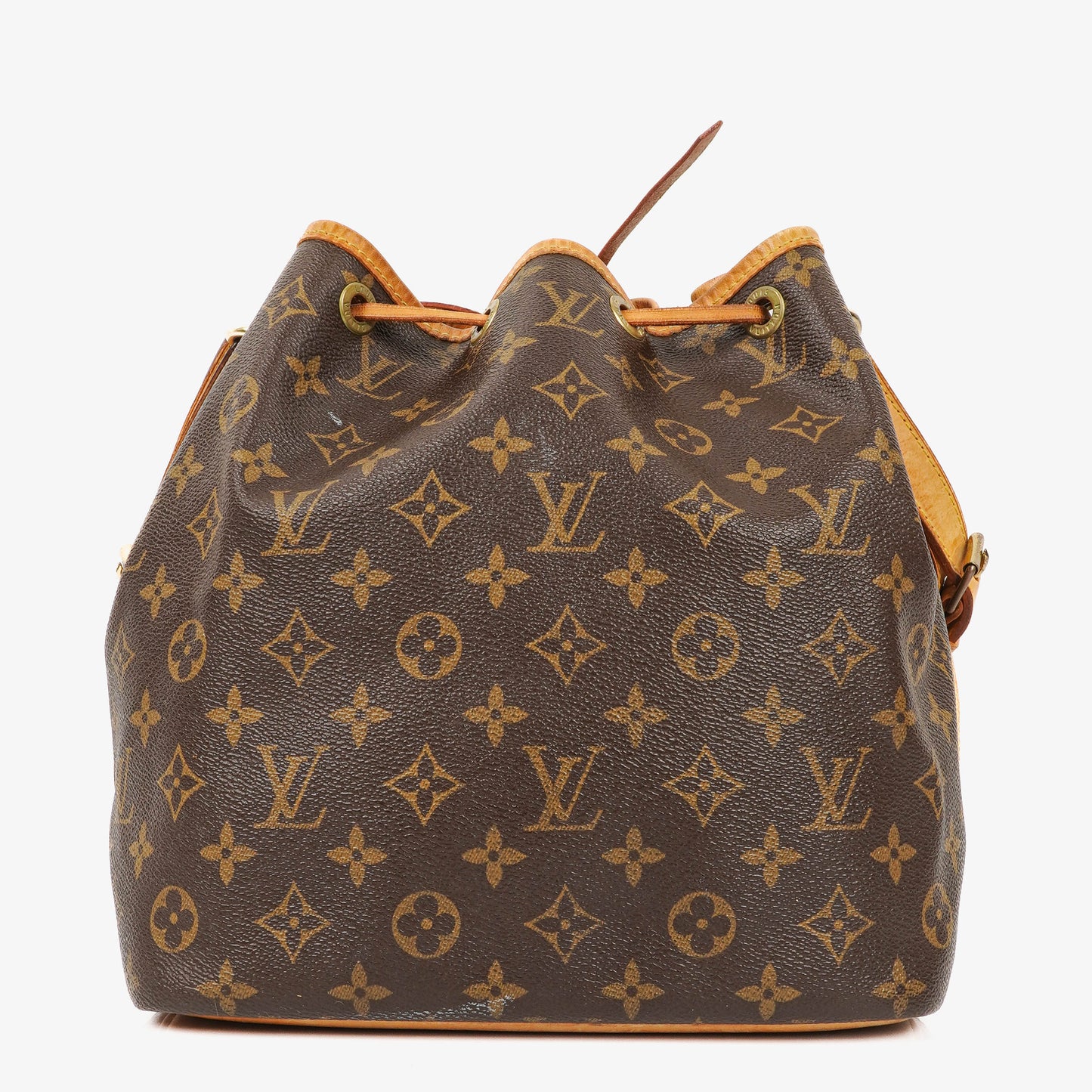 Louis Vuitton Petit Noe Monogram Canvas Shoulder Bag