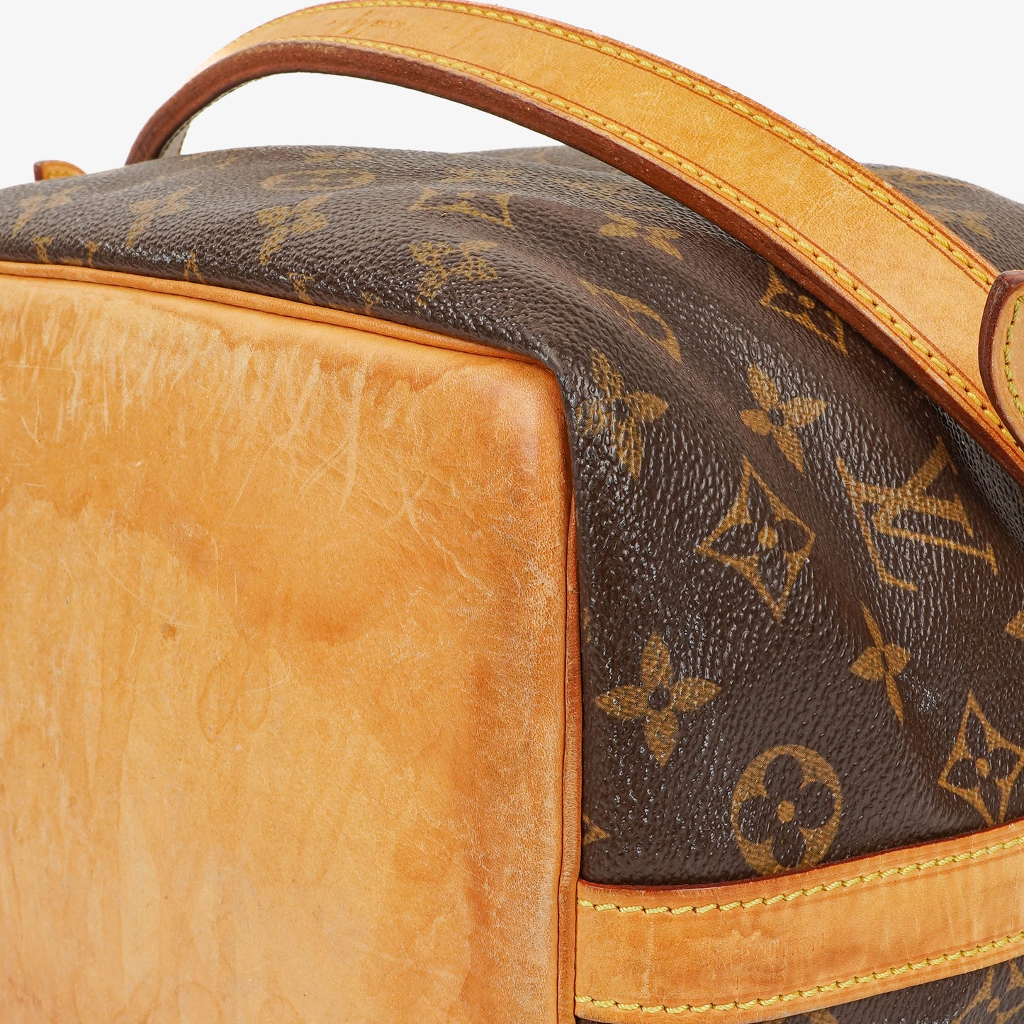Louis Vuitton Petit Noe Monogram Canvas Shoulder Bag