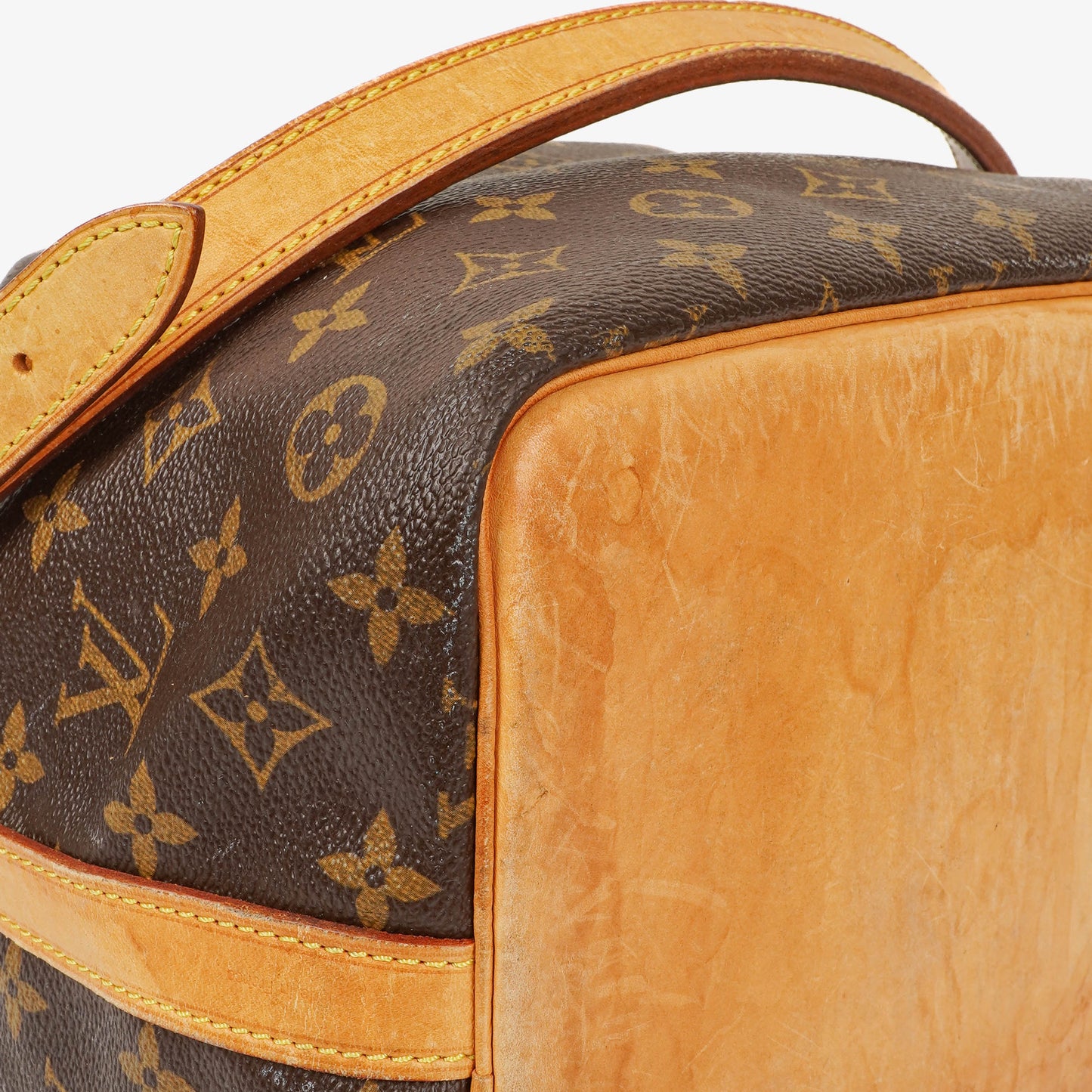 Louis Vuitton Petit Noe Monogram Canvas Shoulder Bag